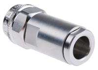 j01020a0156 Telegartner, Plug Cable Mount N Connector, 50Ω, Clamp Termination, Straight Body