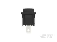 1-1571076-0 TE Connectivity SPST, Off-On-Off Rocker Switch Panel Mount
