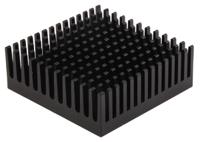 2333b AAVID THERMALLOY Heatsink, Universal Square Alu, 7.2K/W, 45.72 x 44.58 x 16.51mm, Clip