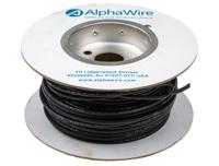 6719-bk005 Alpha Wire Ecogen Ecowire Series Black 5.2 mm² Hook Up Wire, 10 AWG, 105/0.25 mm, 30m, MPPE Insulation, 6719 BK005