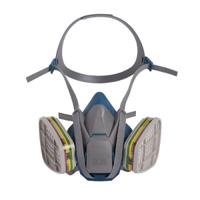 3m-6501ql 3M 6500 Series Half-Type Respirator Mask, Size Small