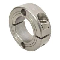 fhd-mcl-30-ss Ruland Shaft Collar, One Piece, Clamp, Bore 30mm, OD 54mm, W 15mm, 303 Stainless Steel