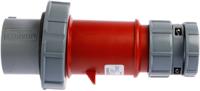 3853 MENNEKES, PowerTOP IP67 Red Cable Mount 3P + N + E Industrial Power Plug, Rated At 32A, 400 V