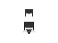 244629-e ERNI SMC Series Vertical Surface PCB Header, 26 Contact(s), 1.27 mm Pitch, 2 Row, Shrouded