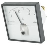 pd721mcs50a1-001 HOBUT PD72MC Analogue Panel Ammeter 0/50A Direct Connected DC DC, 72mm x 72mm Moving Coil