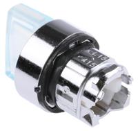 zb4bk1513 Schneider Electric XB4 3 Position Selector Switch Head Standard Handle White Spring Return to Centre