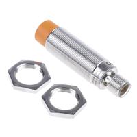 igs209 ifm electronic Inductive Threaded Barrel Proximity Sensor, M18, 12 mm Detection, PNP/NPN NO, 10 → 30 V dc