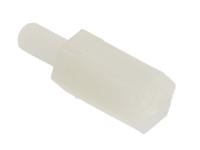 325-687 RS PRO Standoff, M3 x M3 Thread, 10mm Body, Nylon 66, Male/Female, 6mm Stud