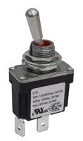 186-248 RS PRO Toggle Switch, Panel Mount, On-None-Off, SPST, Quick Connect Terminal, 125, 250V ac