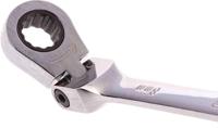 487-189 RS PRO Combination Ratchet Spanner, 8mm, Metric, Double Ended