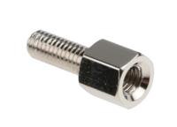 606-670 RS PRO Standoff, M3 x M3 Thread, 5mm Body, Brass, Male/Female, 8mm Stud