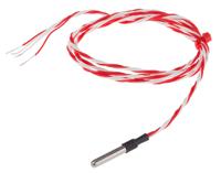 123-5607 RS PRO PT100 RTD Sensor, 4mm Dia, 25mm Long, 4 Wire, Probe, Class B +200°C Max