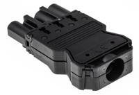 9294430531 Wieland GST18i4 Series Mini Connector, 4-Pole, Male, Cable Mount, 20A, IP40