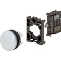 110928-m22-l-w-led-bvp Eaton, , Panel Mount White LED Indicator, 22.5mm Cutout, IP67, IP69K, Round