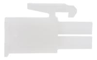 172165-1 TE Connectivity, Mini-Universal MATE-N-LOK Male Connector Housing, 4.2mm Pitch, 2 Way, 1 Row