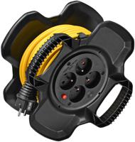 1169721200 brennenstuhl 20m 4 Socket Type E - French Cable Reel Open Reel, 230 V, IP20