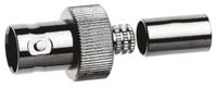 j01003a0031 Telegartner, Jack Cable Mount BNC Connector, 75Ω, Clamp, Crimp Termination, Straight Body