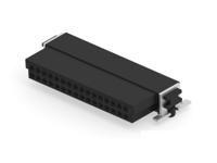 354080-e ERNI 354080 Series Vertical Surface PCB Header, 32 Contact(s), 1.27 mm Pitch, 2 Row, Shrouded