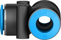 qst-10-50 Festo QST-10-50 Series Tee Tube-to-Tube Adaptor, Push In 10 mm to Push In 10 mm, Tube-to-Tube Connection Style, 130805