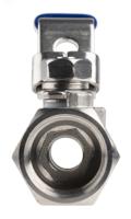 499-2795 RS PRO Stainless Steel Reduced Bore, 2 Way, Ball Valve, Threaded, BSP 1/2in, 68bar Operating Pressure