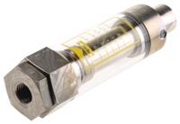 fm26-122-129 Parker Flowline Series Variable Area Flow Meter for Liquid, 0.2 L/min Min, 2 L/min Max