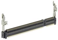 1473005-4 TE Connectivity 0.6mm Pitch 200 Way, Right Angle SMT Mount DDR2 DIMM Socket ,1.8 V