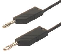 934093100 Hirschmann Test & Measurement, 16A, 30 V ac, 60V dc, Black, 1.5m Lead Length