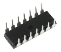sn74hc14n Texas Instruments SN74HC14N Hex Schmitt Trigger Inverter, 14-Pin PDIP