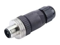 120071-0030 Molex Circular Connector, 8 Contacts, Cable, M12 Connector, Plug, Male, IP67, Micro-Change Series