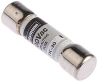 ktk-30 Eaton 30A F Melamine Cartridge Fuse, 10 x 38mm