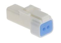 02r-jwpf-vsle-s JST, JWPF Male Connector Housing, 2mm Pitch, 2 Way, 1 Row