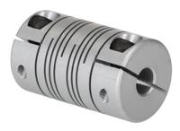 132-168 RS PRO Beam Coupling, 19.05mm Outside Diameter, 6mm Bore, 31.75mm Length Flexible Beam Coupling