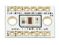ile-bi01-ggriricbd-sc201 Intelligent LED Solutions BIOFY Sensor Version 1.0 for SFH 7072 Smart Watches, Mobile Devices, Wearable Devices, Fitness