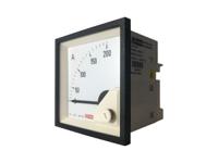 186-2437 RS PRO Analogue Panel Ammeter 200 (Scle) A, 200/5 (CT) A, 5 (Input) A AC, 68mm x 68mm, 1 % Moving Iron