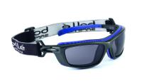 baxpsf Bolle Safety BAXTER Anti-Mist Safety Glasses, Smoke PC Lens