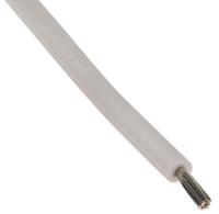48105 Lapp ÖLFLEX HEAT Series White 0.5 mm² Hook Up Wire, 20 AWG, 19/0.25 mm, 100m, Silicone Insulation,