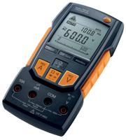 0590-7602 Testo 760-2 Handheld Digital Multimeter, True RMS, 10A ac Max, 10A dc Max, 600V ac Max - UKAS Calibrated