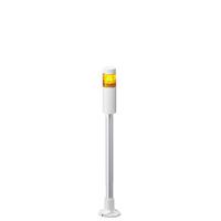 lr4-102pjnw-y Patlite LR4 Series Coloured Signal Tower, 1 Lights, 24 V dc, Pole Mount