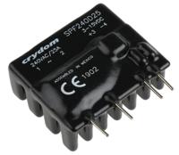 spf240d25 Sensata Crydom DRA1 Series Solid State Relay, 25 A rms Load, PCB Mount, 280 V rms Load, 15 V Control
