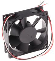 619-7116 RS PRO Axial Fan, 12 V dc, DC Operation, 68m³/h, 2.9W, 180mA Max, 80 x 80 x 25mm