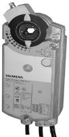gbb1611e-s55499-d816 Siemens Damper Actuator, 25Nm, 24 V ac