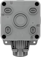 wp21-02 BG Electrical White 1 Gang Plug Socket, 2 Poles, 13A, Type G - British, Outdoor Use