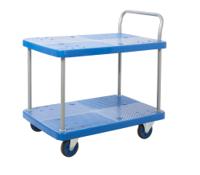 259-5127 RS PRO Flatbed PP Platform Trolley, 900 x 600 x 930mm, 300kg Load