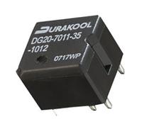 dg20-7021-35-1012 Durakool Plug In Automotive Relay, 12V dc Coil Voltage, 30A Switching Current, SPST