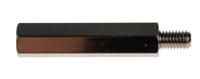 806-6645 RS PRO Standoff, M5 x M5 Thread, 35mm Body, Brass, Male/Female, 8mm Stud