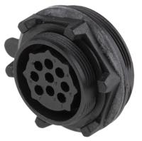 px0727s Bulgin Circular Connector, 9 Contacts, Panel, Standard Connector, Socket, Female, IP68, Standard Buccaneer Series