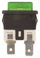 sxl4126h1e00000 Molveno Illuminated Push Button Switch, Latching, Panel Mount, SPST, 125/250V ac
