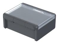 96028564-b-233012-pc-v0-g-7024 Bopla Bocube Series Polycarbonate General Purpose Enclosure, IP66, IP68, Flanged, 239 x 300 x 120mm