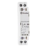 223200124420 Finder 22 Contactor, 12 V dc Coil, 2-Pole, 25 A, 1.25 W 12 V, 2 NC, 250 V dc, 440V ac