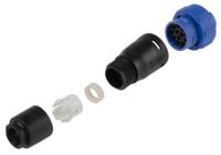 px041012s6065 Bulgin Circular Connector, 12 Contacts, Cable, Miniature Connector, Socket, Female, IP68, Buccaneer 400 Series